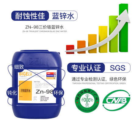 Zn-228三價(jià)鉻彩鋅水
